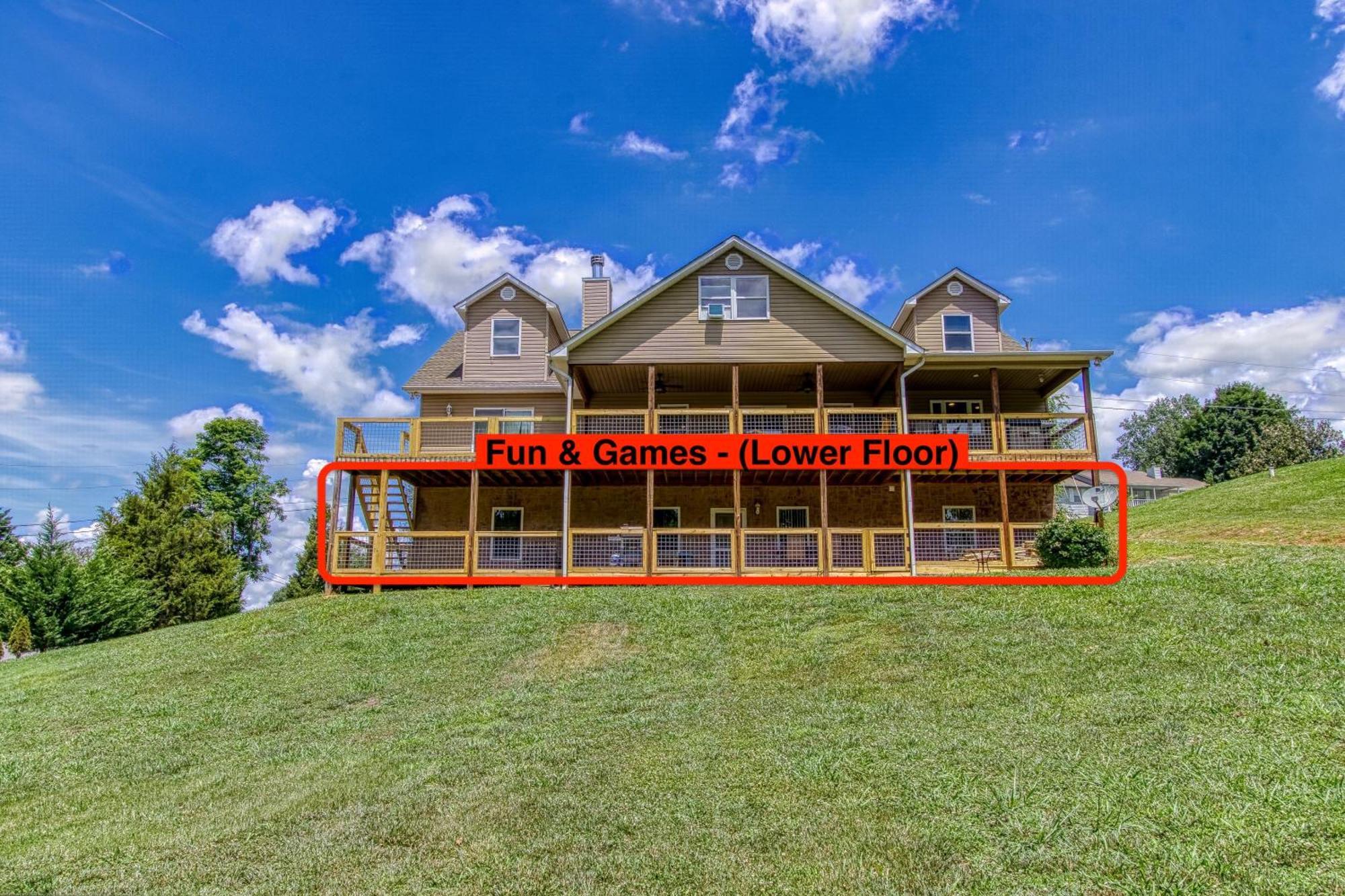 Fun & Games By Honeybearcabins 2Br/1Ba Sleeps 7 Sevierville Εξωτερικό φωτογραφία